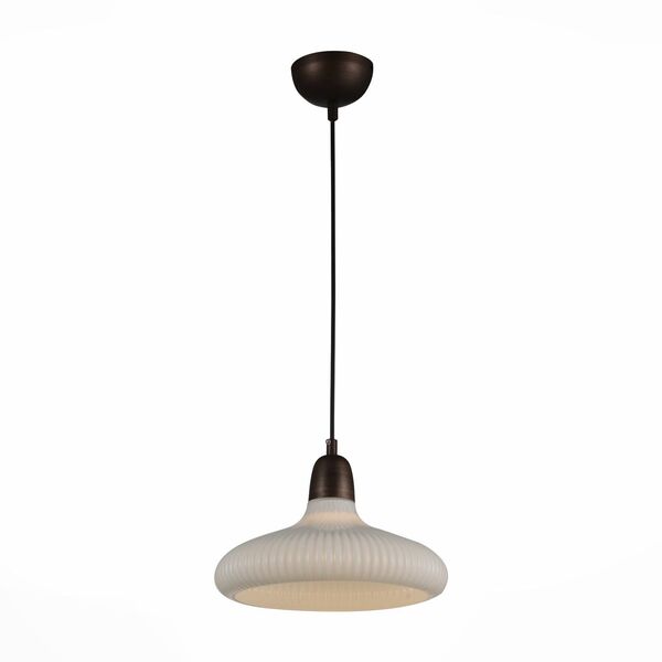 Светильник подвесной ST Luce Genio [Темный кофе/Белый E27 1*60W]