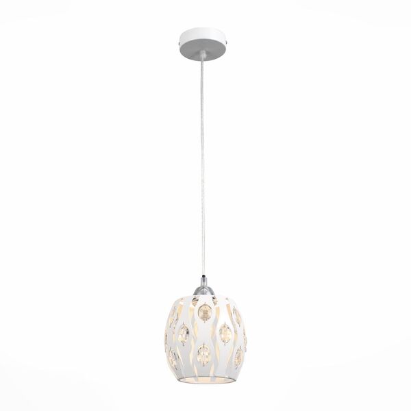 Подвесная люстра ST Luce Nano [Белый/Белый, Прозрачный E14 1*40W]