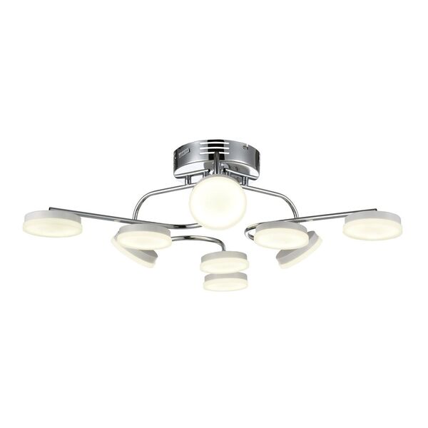Люстра потолочная ST-Luce Rugiada [Хром/Белый LED 10*7W]