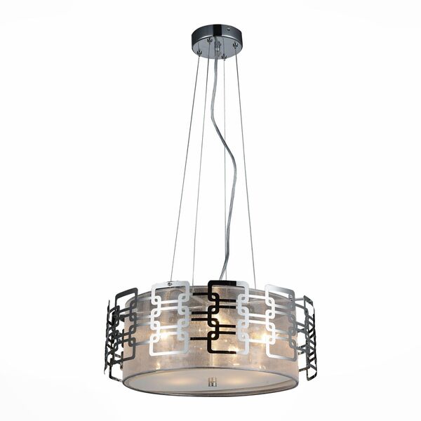Люстра подвесная ST-Luce Ajur [Хром/Серебристый E14 5*40W]