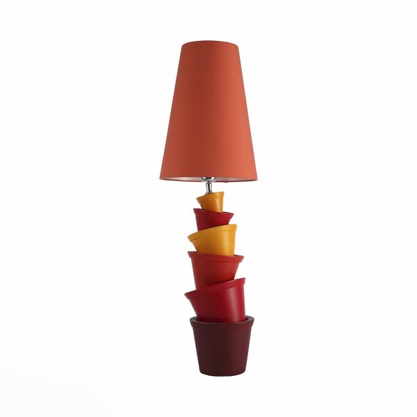 Настольная лампа ST-Luce Tabella [Красный, Желтый, Бордовый/Оранжевый E27 1*60W (из 2-х коробок)]