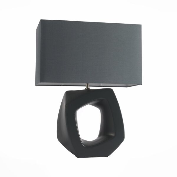 Настольная лампа ST-Luce Tabella [Черный/Черный E27 1*60W (из 2-х коробок)]