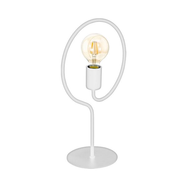Настольная лампа COTTINGHAM, [1x40W (E27), L250, B150, H410, cталь, белый]