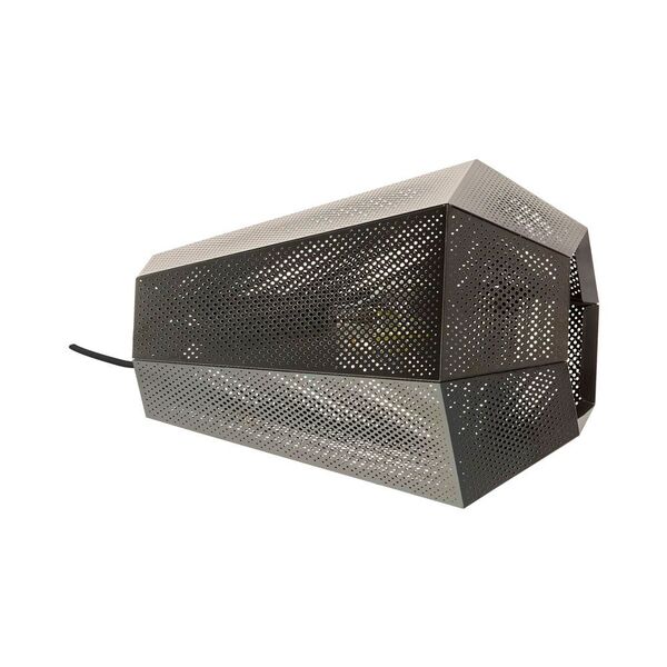 Настольная лампа CHIAVICA, [1x28W (E27), L250, B175, H205, сталь, никель черный]