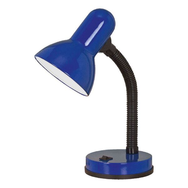 Настольная лампа BASIC, [1X40W (E27), H300, синий]