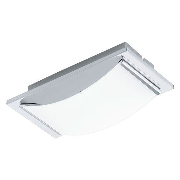 Светодиодный светильник настенно-потол. WASAO [1х5,4W (LED), 210х105, сталь, хром/стекло с покрытием, белый]