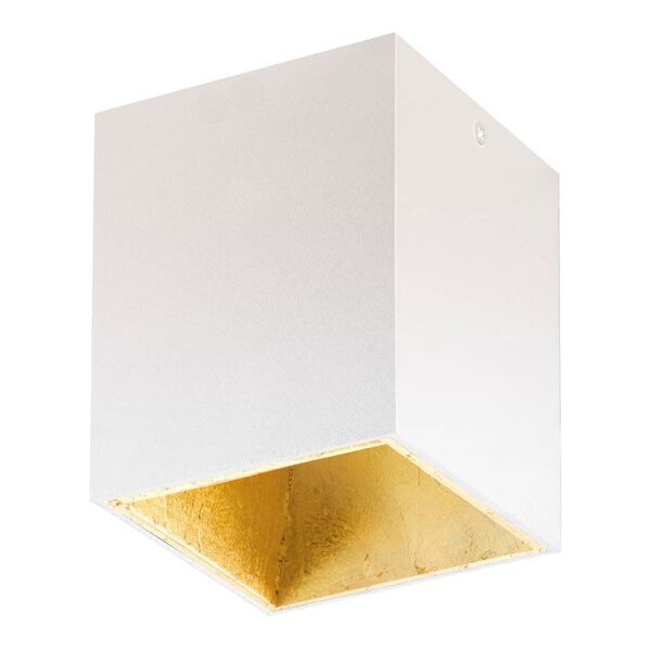 Светодиодный потолочный светильник POLASSO, [1х3,3W (LED), 100X100, белый, золотой]