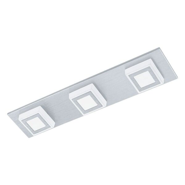 Светодиодный светильник настенно-потол. MASIANO [3х3,3W (LED), 450х100, алюминий мат./пластик, мат.]