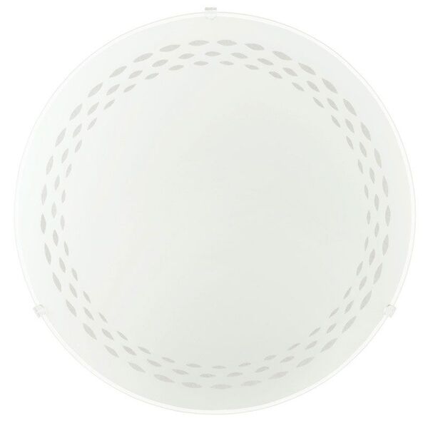 Светодиодный светильник наст.-потол. LED TWISTER, [11W (LED), ?250, сталь, белый/cатиновое стекло, дизайн "линии"]