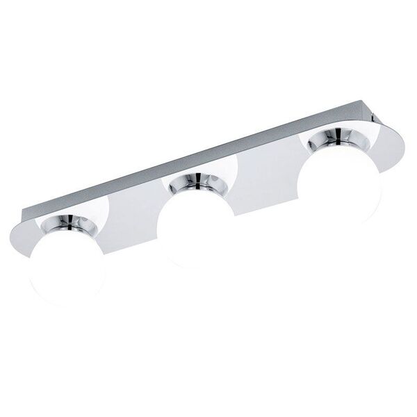 Светодиодный настен.-потол. светильник MOSIANO [3х 3,3W (LED), IP44, L450, хром/опаловое стекло]