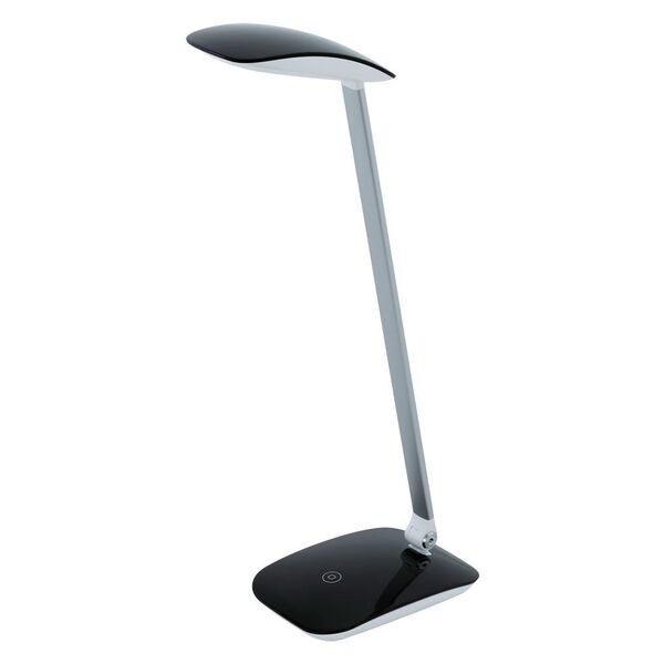 Светодиод. наст. лампа СAJERO [c cенсор. диммером, 4,5W(LED), L150, H500, пластик, черный]