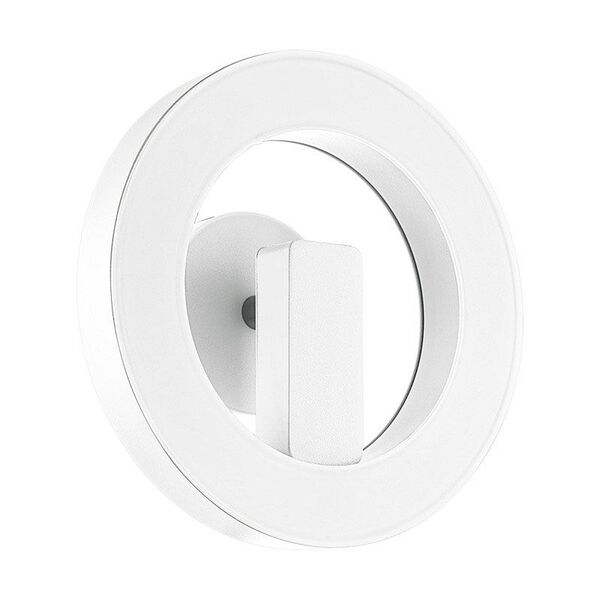 Светодиод. наст.-потол. светильник ALVENDRE-S Умное освещ.,[ 12W(LED), 220, пластик, белый, хром/пластик, белый]