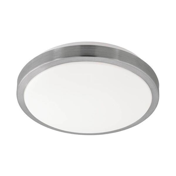 Светодиод. настенно-потол. светильник COMPETA 1, [22W(LED), [325, сталь, белый/пластик, белый, никель мат.]