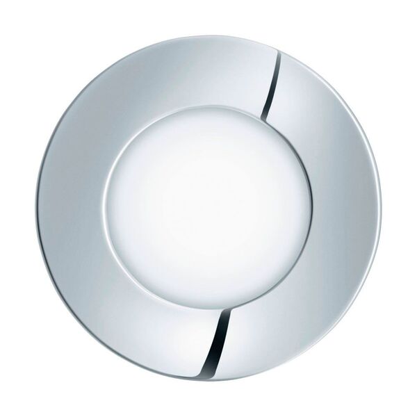 Светодиод. ультратонкая встраиваемая панель FUEVA 1, [2,7W (LED) 3000K, 85, IP44, хром]