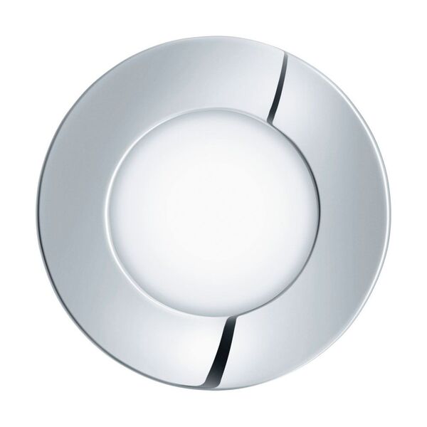 Светодиод. ультратонкая встраиваемая панель FUEVA 1, [2,7W (LED) 4000K, 85, IP44, хром]