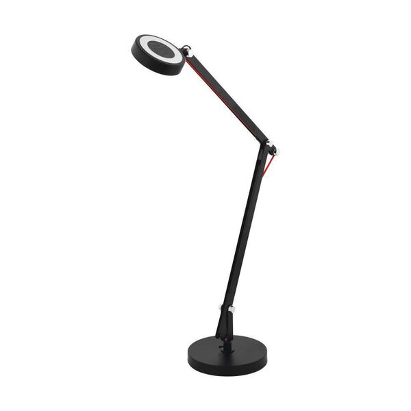 Светодиод. наст. лампа PICARO 1 [с рег-кой, 5,2W(LED), осн. L600, H660, сталь, черный]