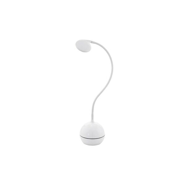 Светодиод. наст. лампа JAPURA [с рег-кой, 2,7W(LED), L370, H430, сталь, пластик, белый]