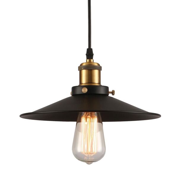 Подвесной светильник Lussole Loft New york [Черный, Бронза E27 1*60W]