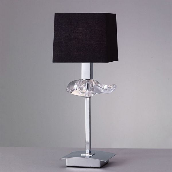 TABLE LAMP 1L CHROME