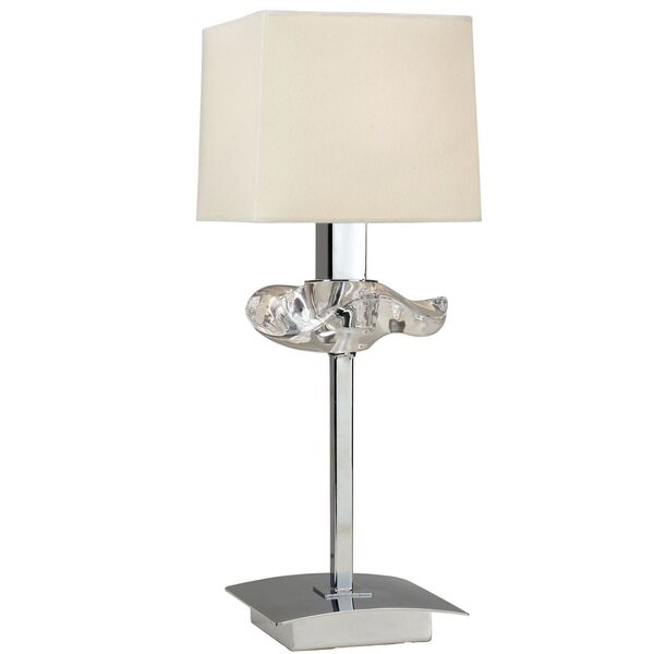 TABLE LAMP 1L CHROME