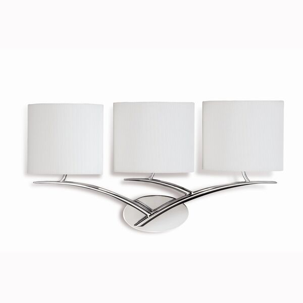 Бра Mantra Eve [WALL LAMP 3L CHROME / OFF WHITE SHADE]