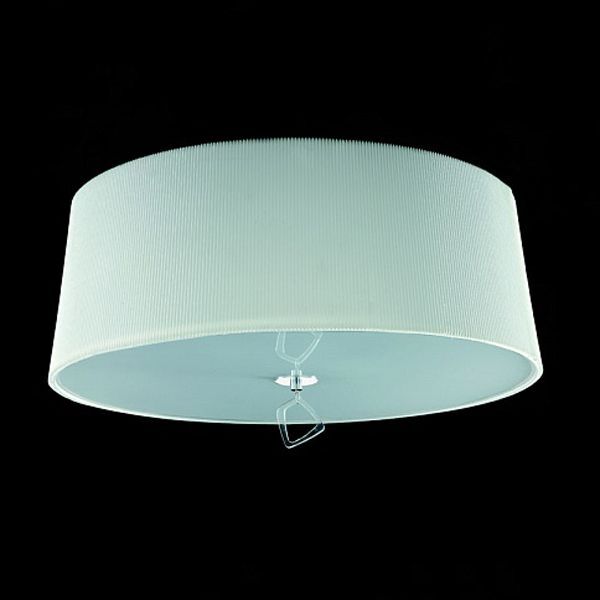 CEILING 4L [CHROME - OFF WHITE SHADE]