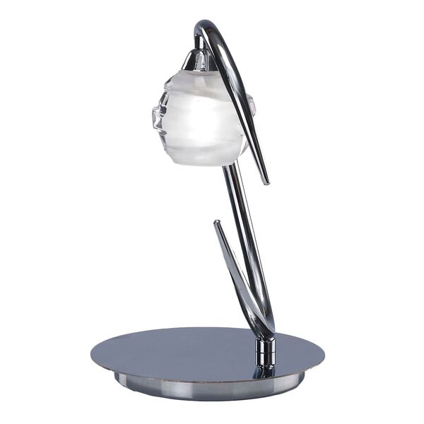 TABLE LAMP 1L CHROME