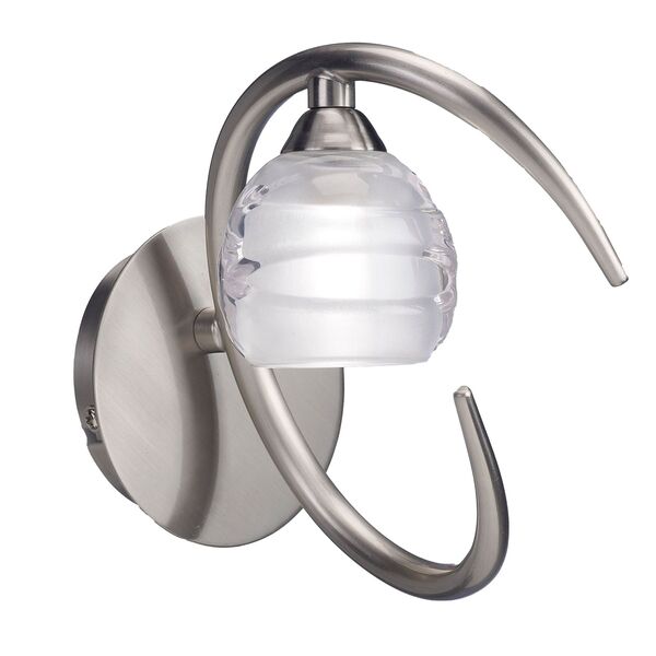 Бра LOOP [WALL LAMP 1L SATIN NICKEL]