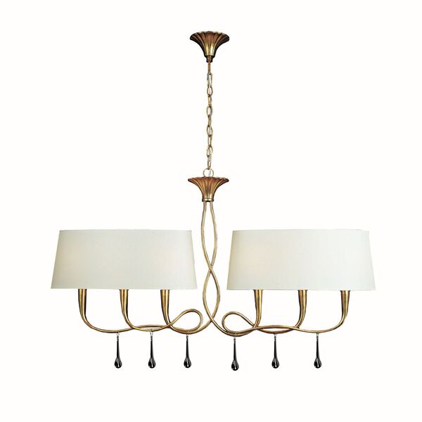 PENDANT 6L GOLD PAINTED