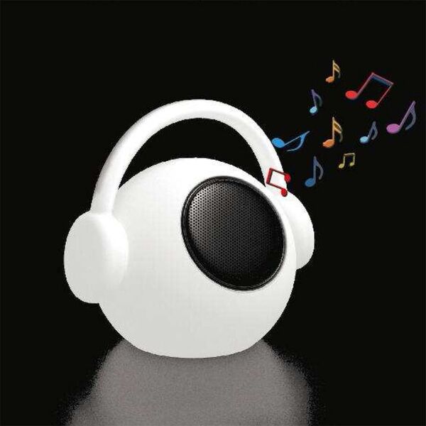TABLE LAMP WITH MUSIC WHITE
