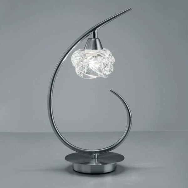 TABLE LAMP 1L CHROME