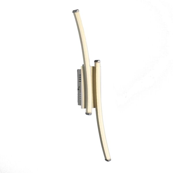 WALL LAMP SATIN [NICKEL + CHROME]
