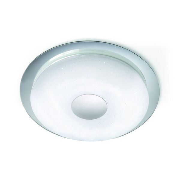 Потолочный светильник Mantra Diamante [ROUND CEILING DIMMABLE 45CM - 18W - REMOTE CONTRO WHITE - DIAMOND]