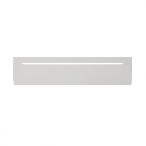 LED WALL LAMP RECTANGULAR [12W WHITE ALUMINIUM]