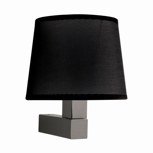 Бра Mantra Bahia [WALL LAMP DARK BROWN+ROUND BLACK SHADE]