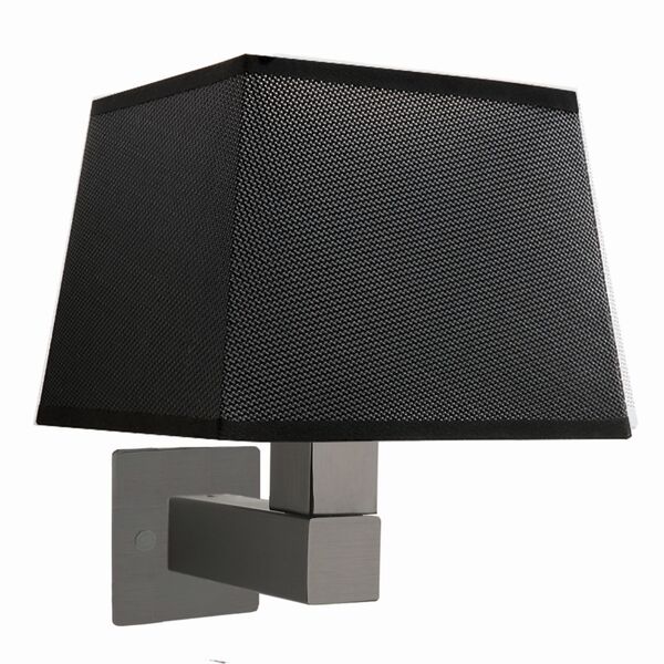 Mantra Tecnico [WALL LAMP DARK BROWN+SQUARE BLACK SHADE]