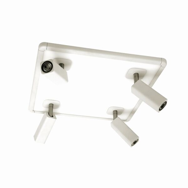 CEILING 4L SQUARE WHITE WHITE]