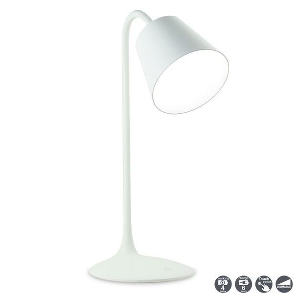 TABLE LAMP DIMMABLE WHITE