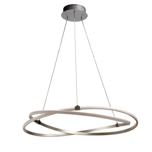 PENDANT [50 CM - DIMMABLE SILVER / CHROME]