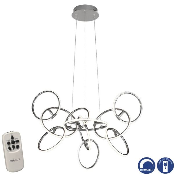 PENDANT LAMP [BIG - DIMABLE CHROME]