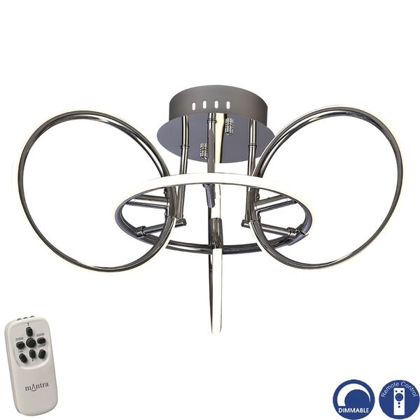 CEILING LAMP [40W - DIMABLE CHROME]