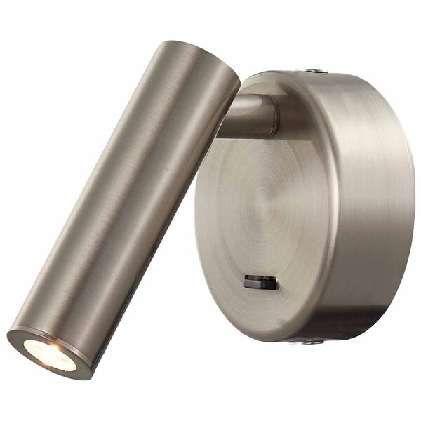 WALL READING LIGHT SATIN NICKEL [3W 3000K SATIN NICKEL]