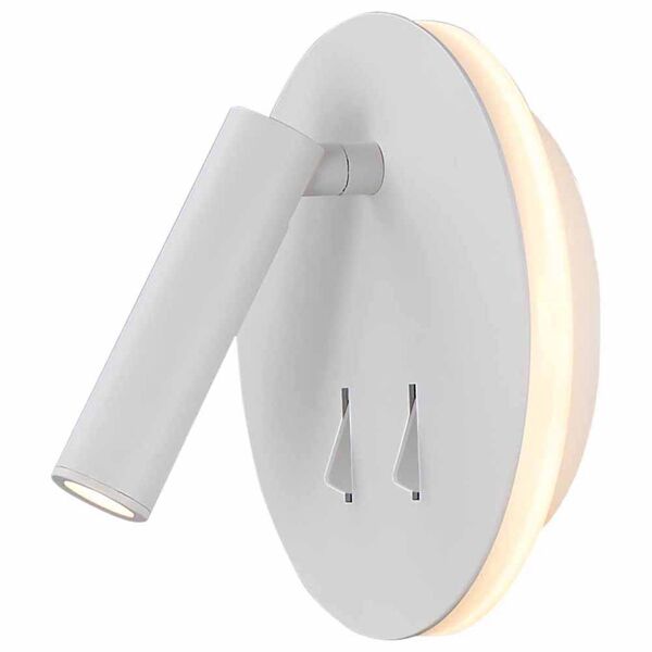 WALL READING LIGHT [WHITE 3W+6W 3000K WHITE]