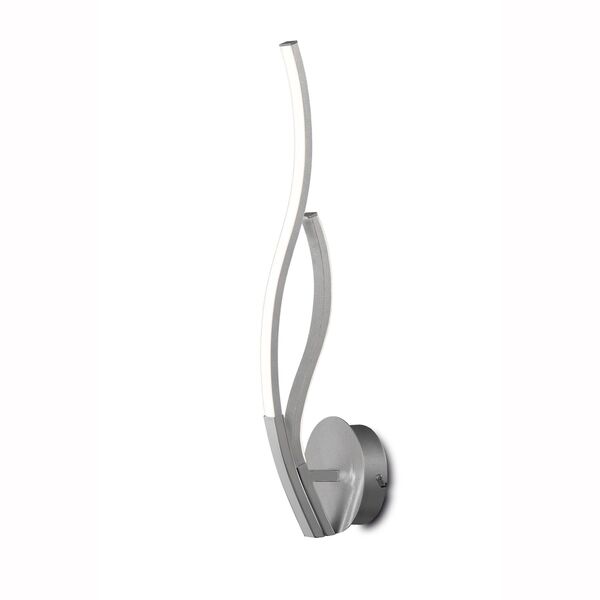 WALL LAMP [12W - 3000K SILVER + CHROME]