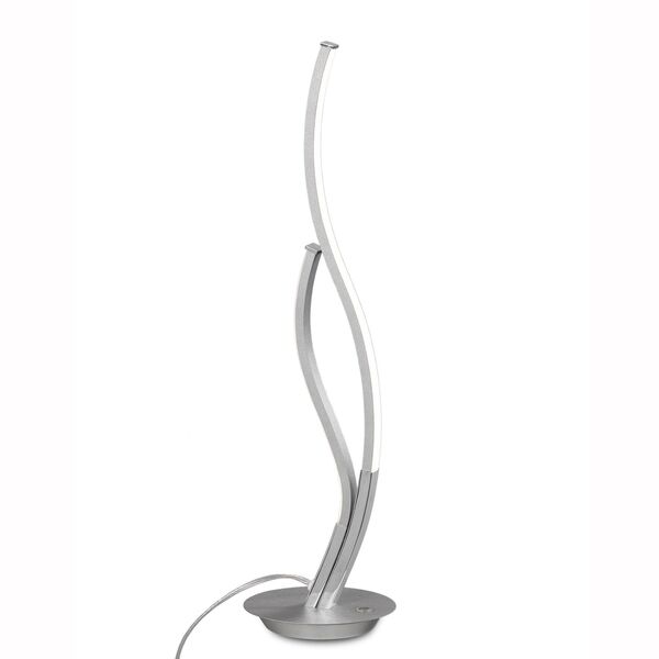 TABLE LAMP [LED 12W - 3000K SILVER + CHROME]
