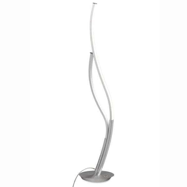 TABLE LAMP [LED 18W - 3000K SILVER + CHROME]