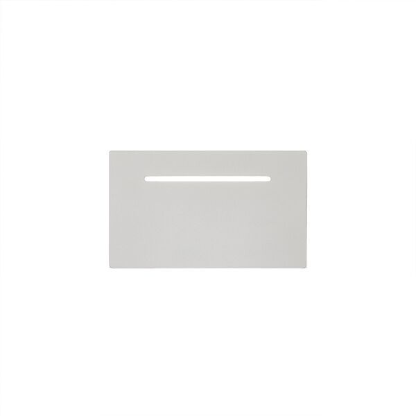 Mantra Toja [LED WALL LAMP RECTANGULAR 8W 3000K WHITE ALUMINIUM]