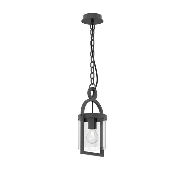 PENDANT OUTDOOR [1L*E27 DARK GREY]