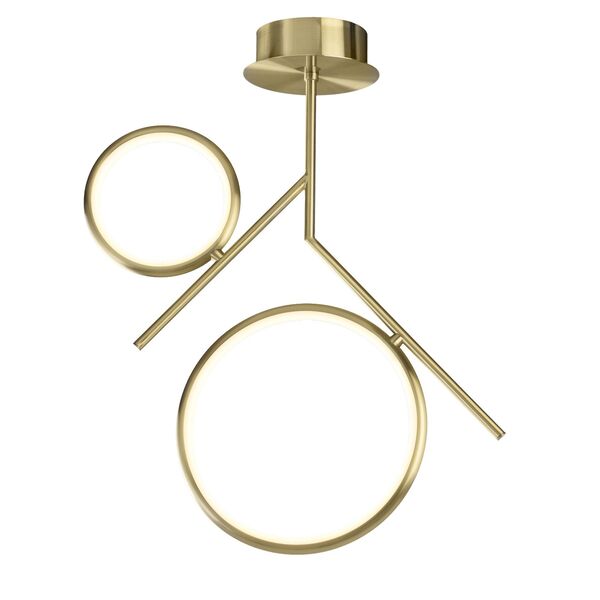 Подвесная светодиодная люстра Mantra Olimpia Oro [CEILING LAMP LED 30W SATIN GOLD]