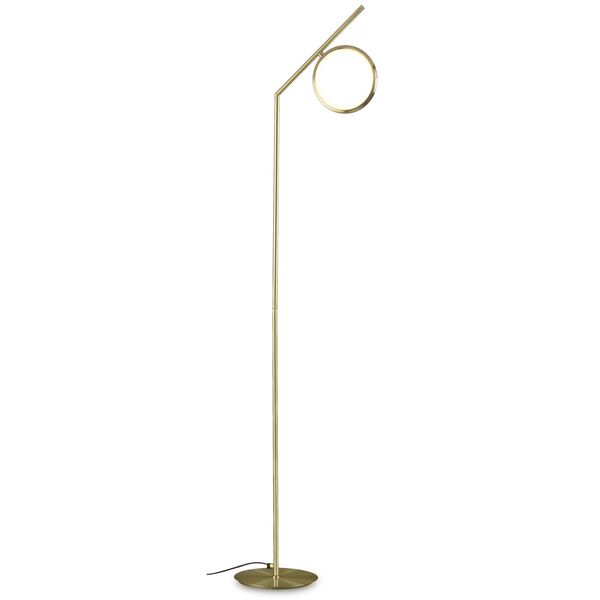 FLOOR LAMP [LED 12W SATIN GOLD]